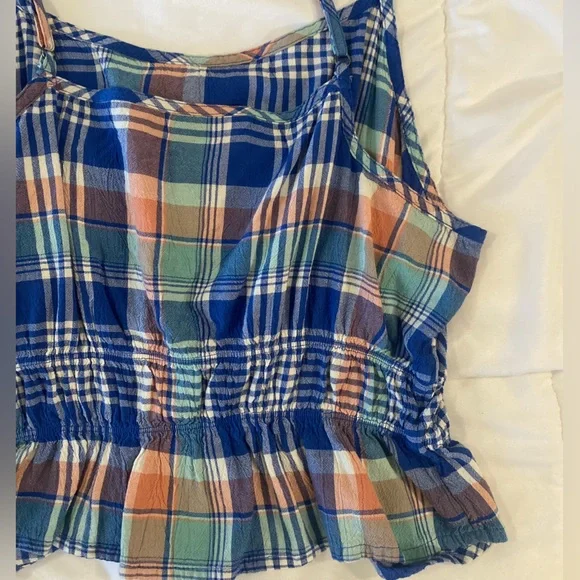 Cami with gingham pattern - Picture 8 of 8